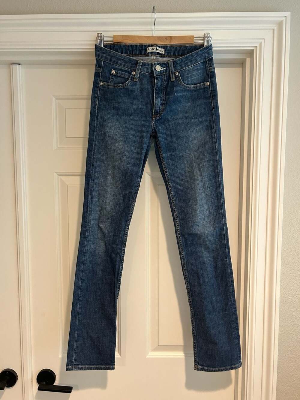 Acne Jeans Hex Radison Blue Denim Size 26/32